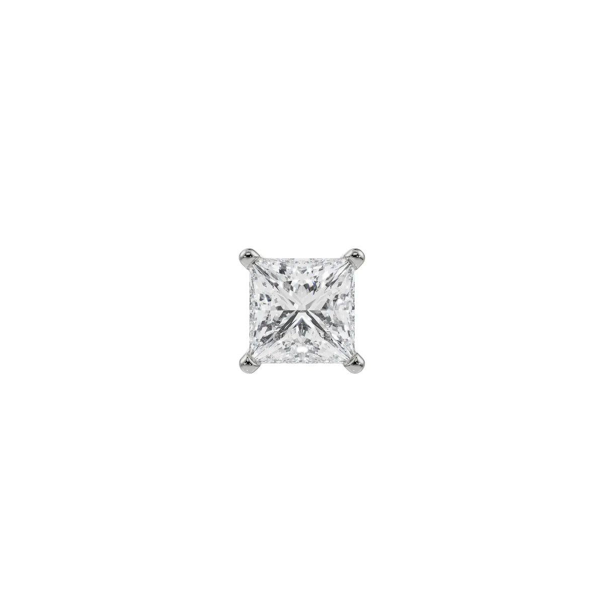 Ivy Lab Grown Diamond Solitaire Studs for Men 9KT