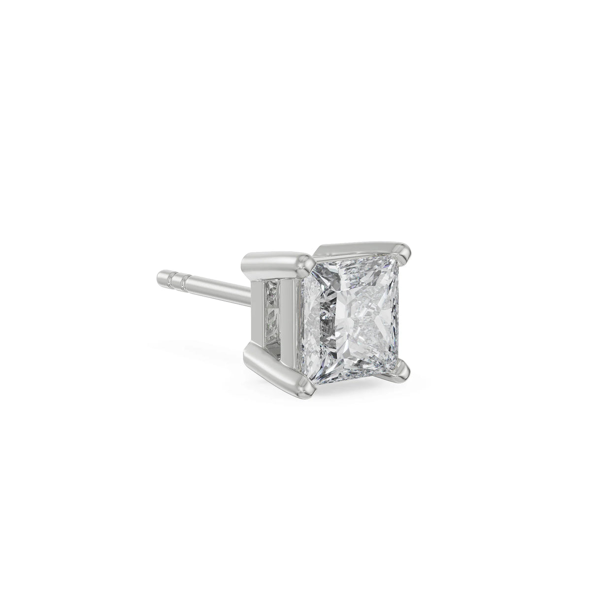 Kian Lab Grown Diamond Solitaire Studs for Men 9KT