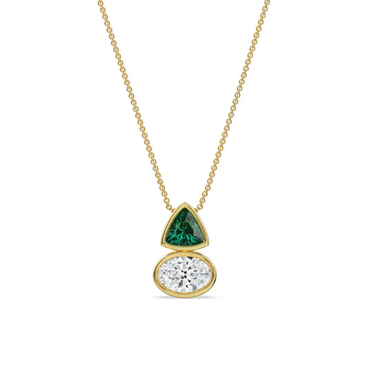 Curve Crush Lab Grown Diamond Necklace