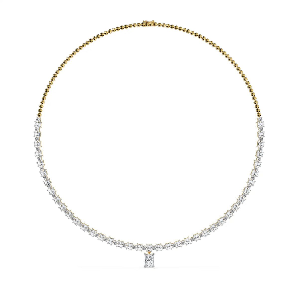 Celeste Lab Grown Diamond Tennis Necklace