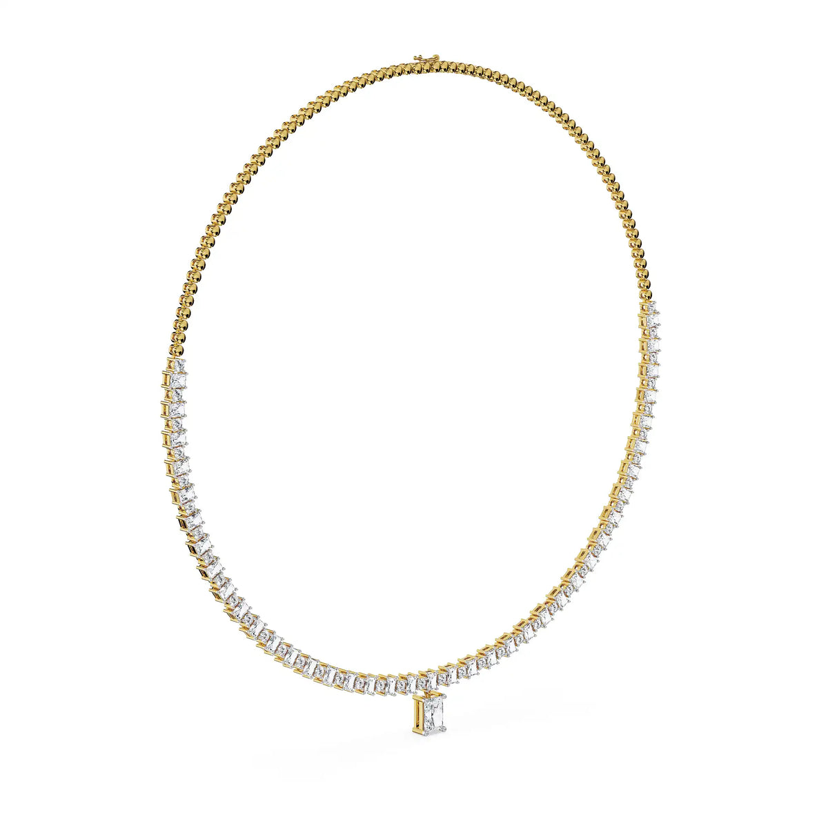 Celeste Lab Grown Diamond Tennis Necklace