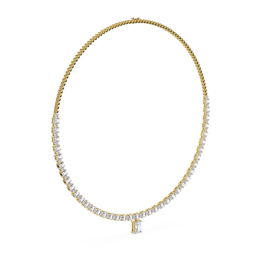 Celeste Lab Grown Diamond Tennis Necklace