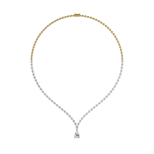 Raindrop Lab Grown Diamond Necklace