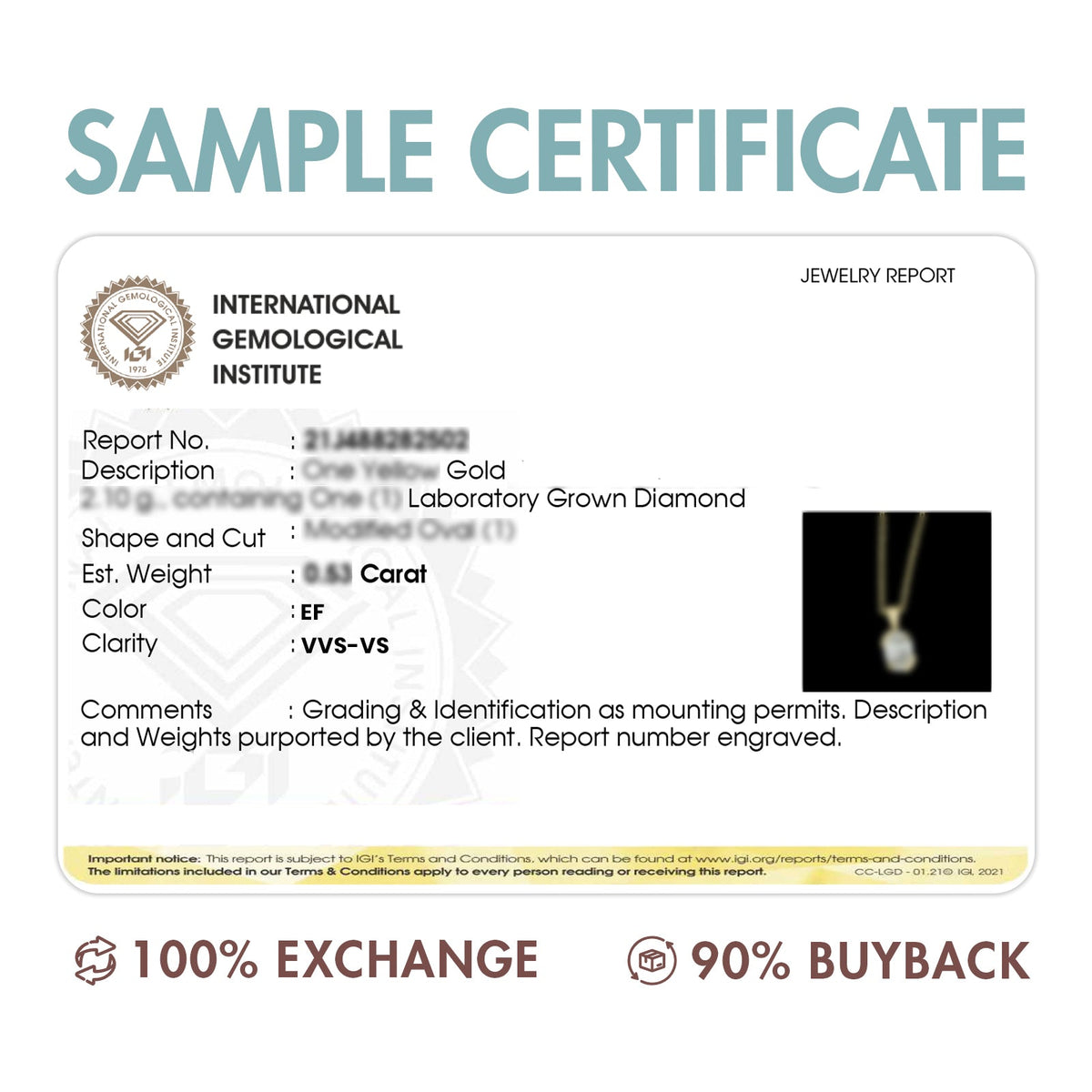 Oval Gem Halo Diamond Pendent