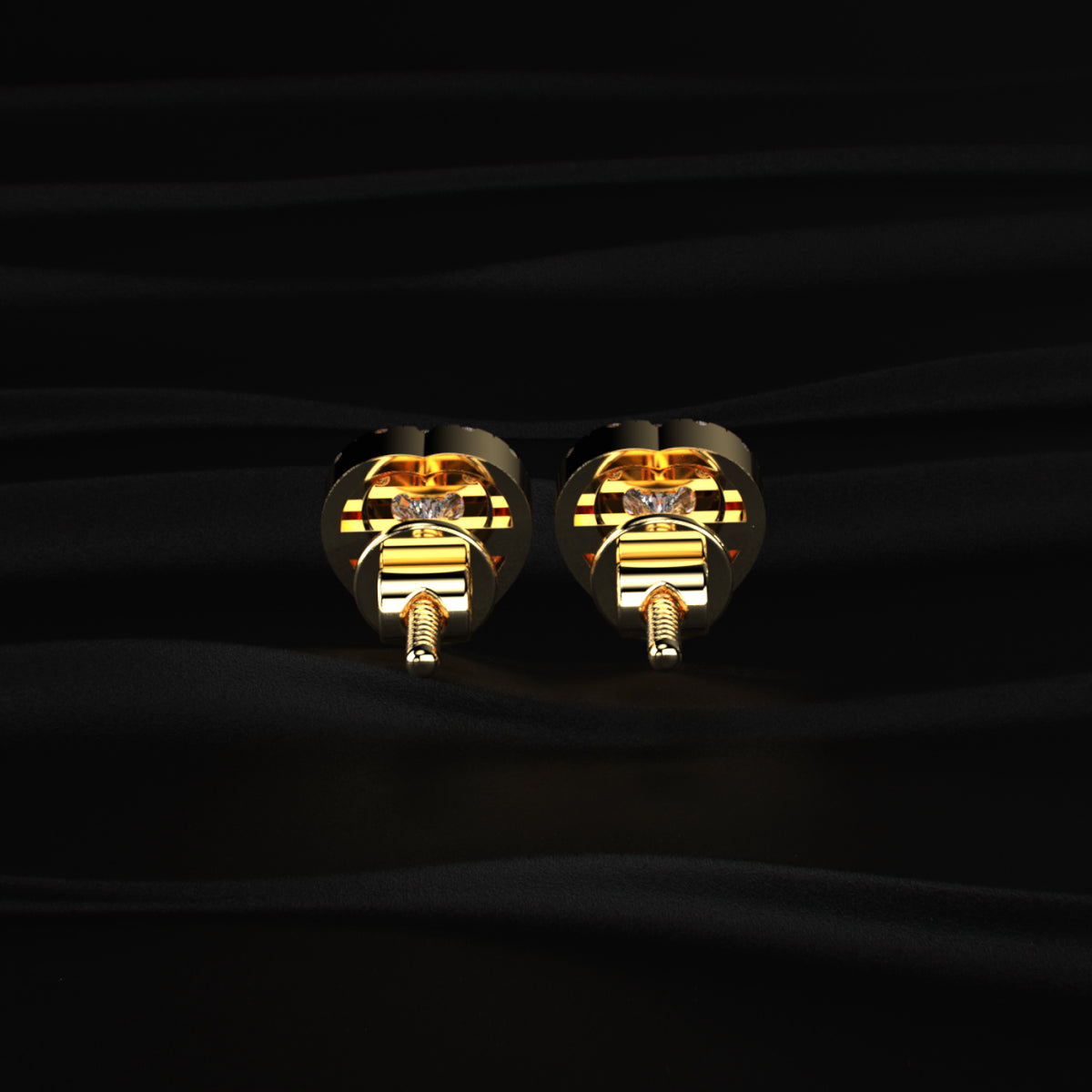 Heart Halo Earrings