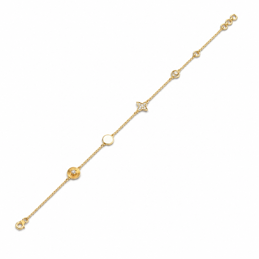 Finnech Gilded Diamond Bracelet