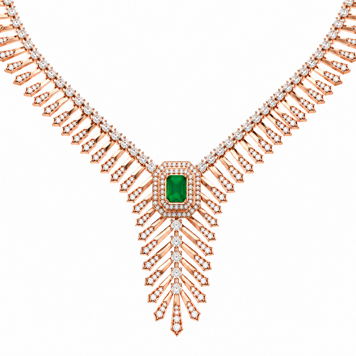 Emerald Royale Radiance Necklace