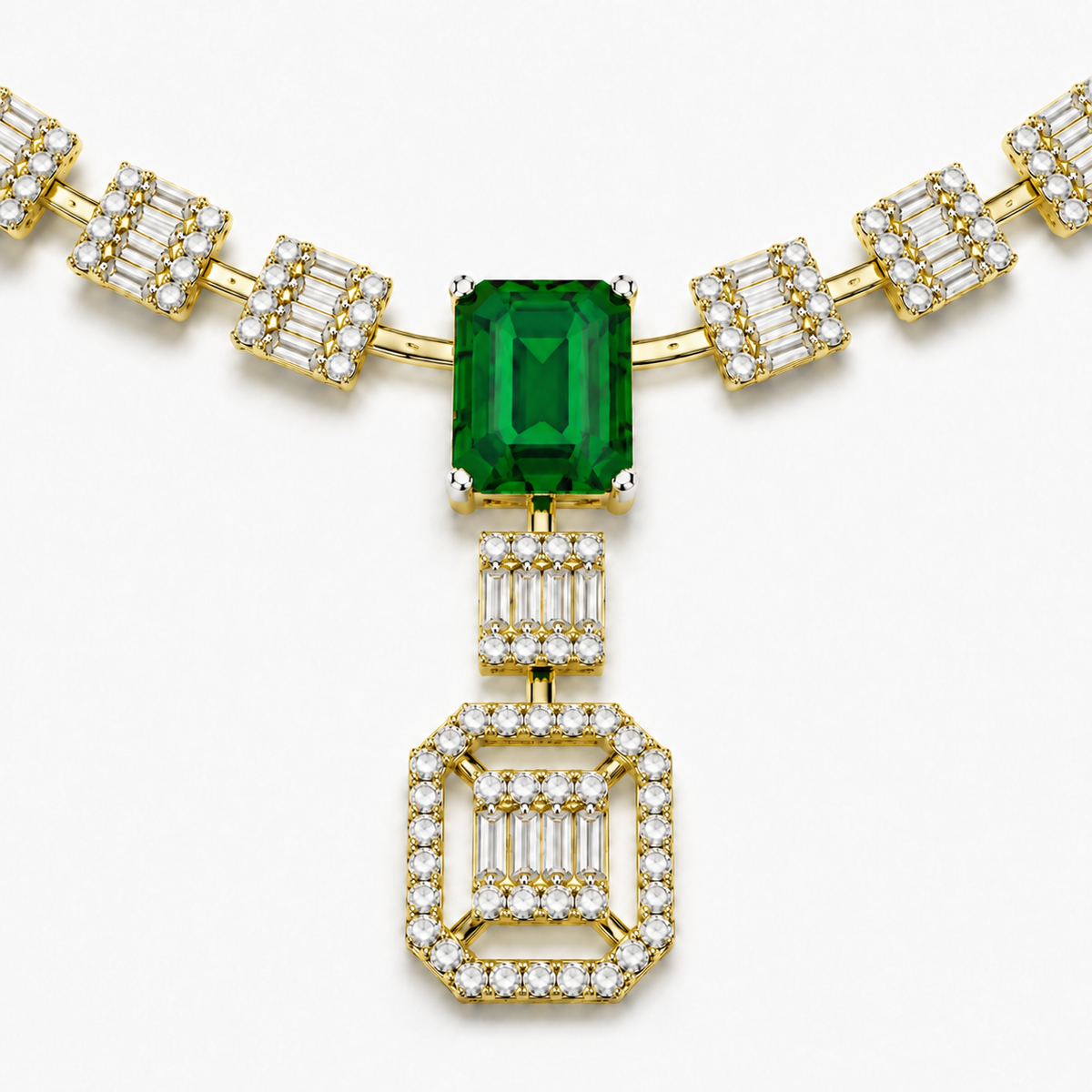 The Geometric Grace Necklace