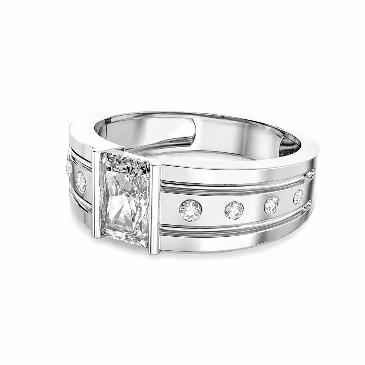 Radiance of Divinity Diamond Ring For Men