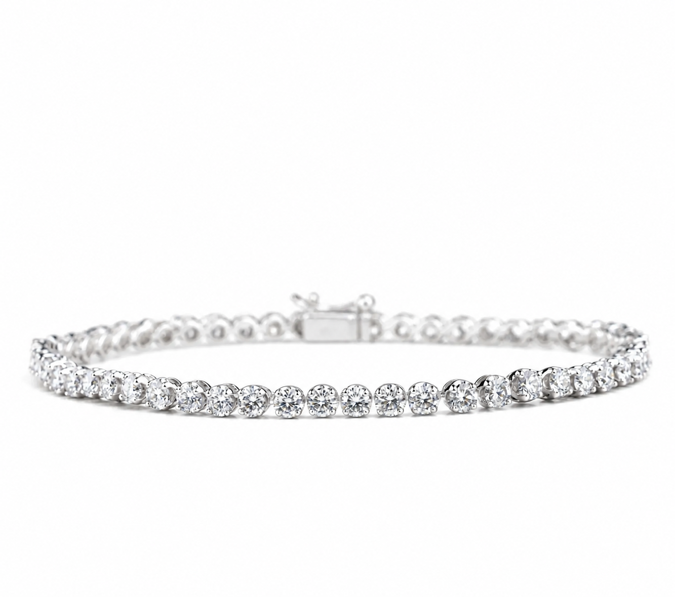 Crown 0.06 Pointer Tennis Bracelet