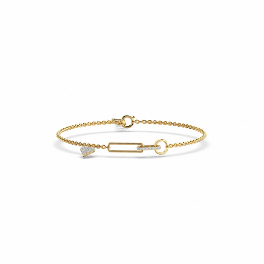 Light in Layers Diamond Bracelet
