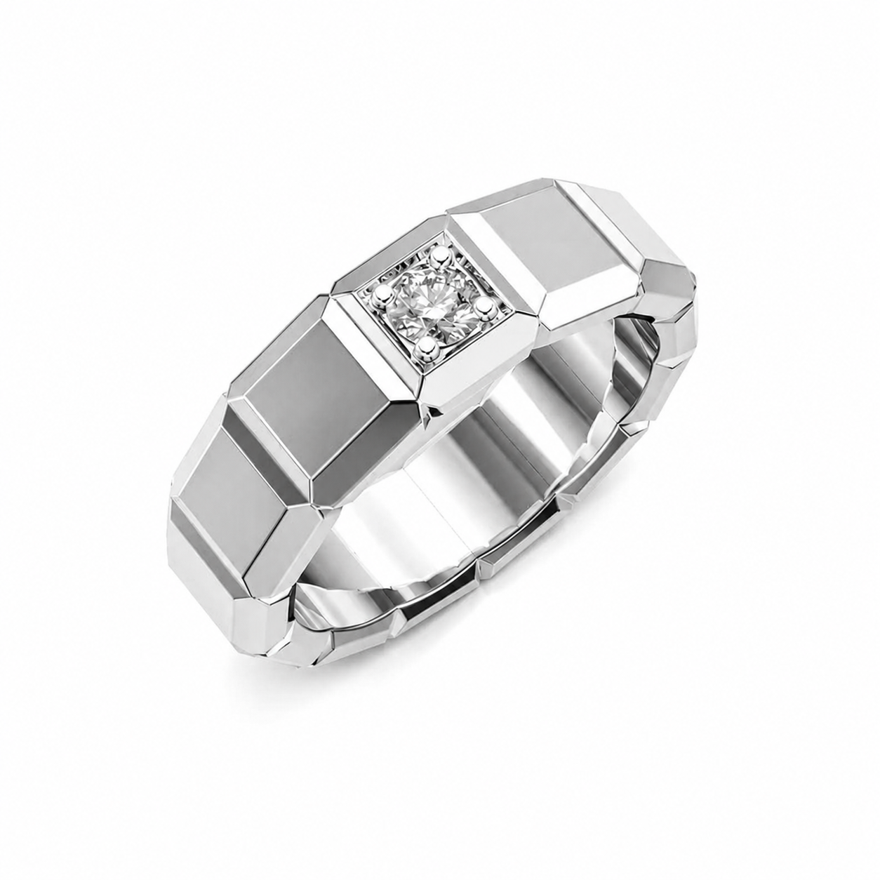 Courage Gives Hope Diamond Band For Men