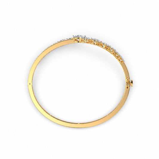 Pretty Twist Diamond Bracelet