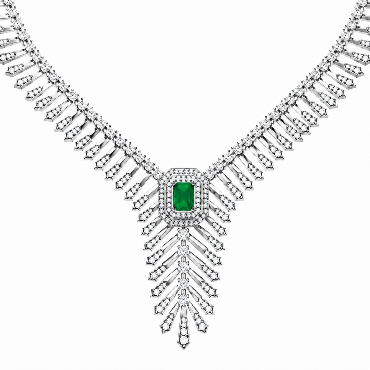 Emerald Royale Radiance Necklace