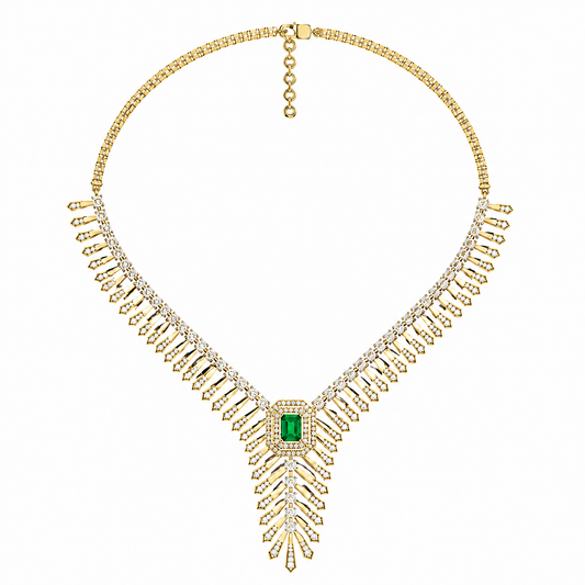 Emerald Royale Radiance Necklace