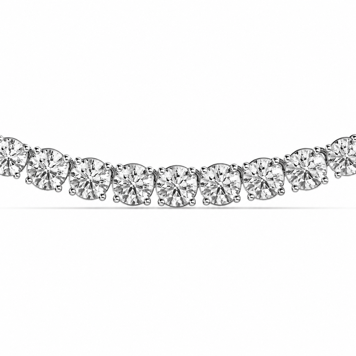 Romantic Aura Diamond Cluster Necklace