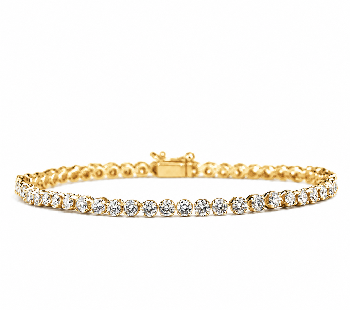 Crown 0.06 Pointer Tennis Bracelet
