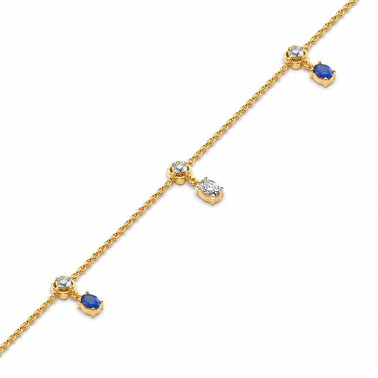 Stellar Dangler Diamond Bracelet