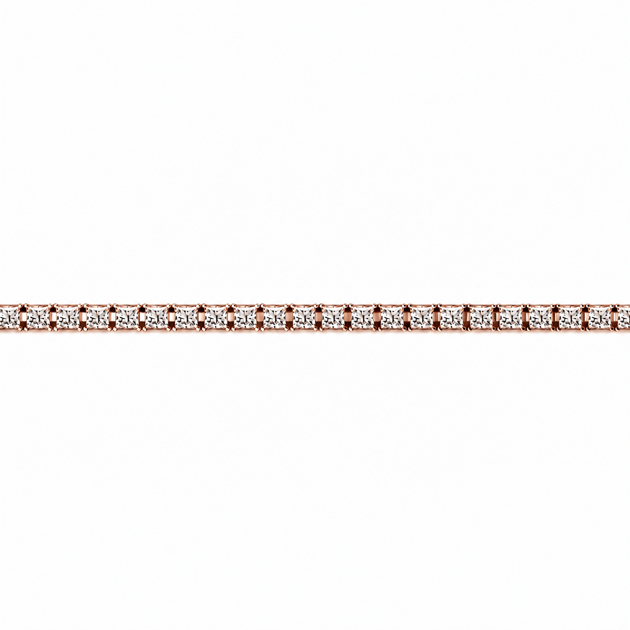 Princess Diamond Tennis Bracelet