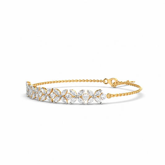 Mixed-Cut Marvel Diamond Bracelet