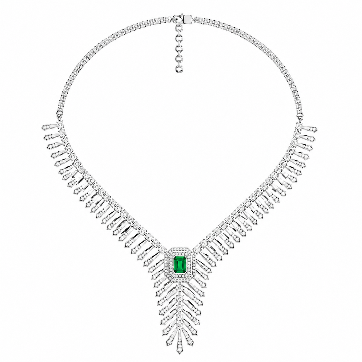 Emerald Royale Radiance Necklace