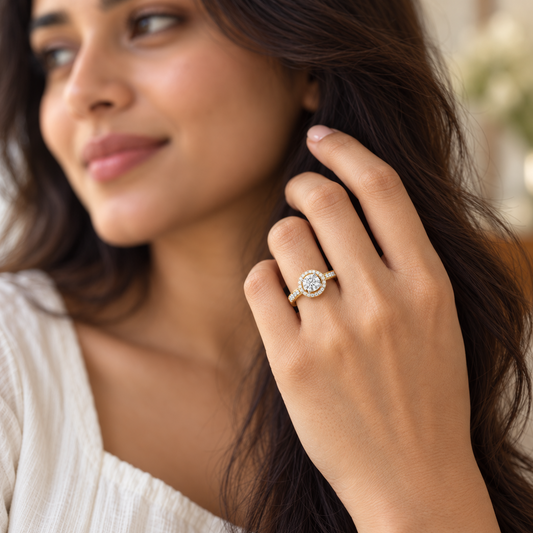 Circum Cira Diamond Ring