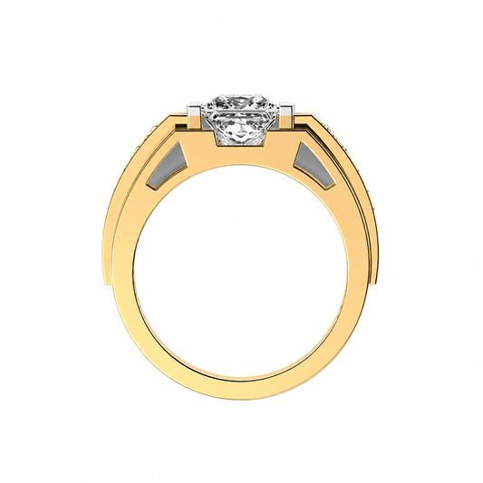 Imperial Square Diamond Ring for Men