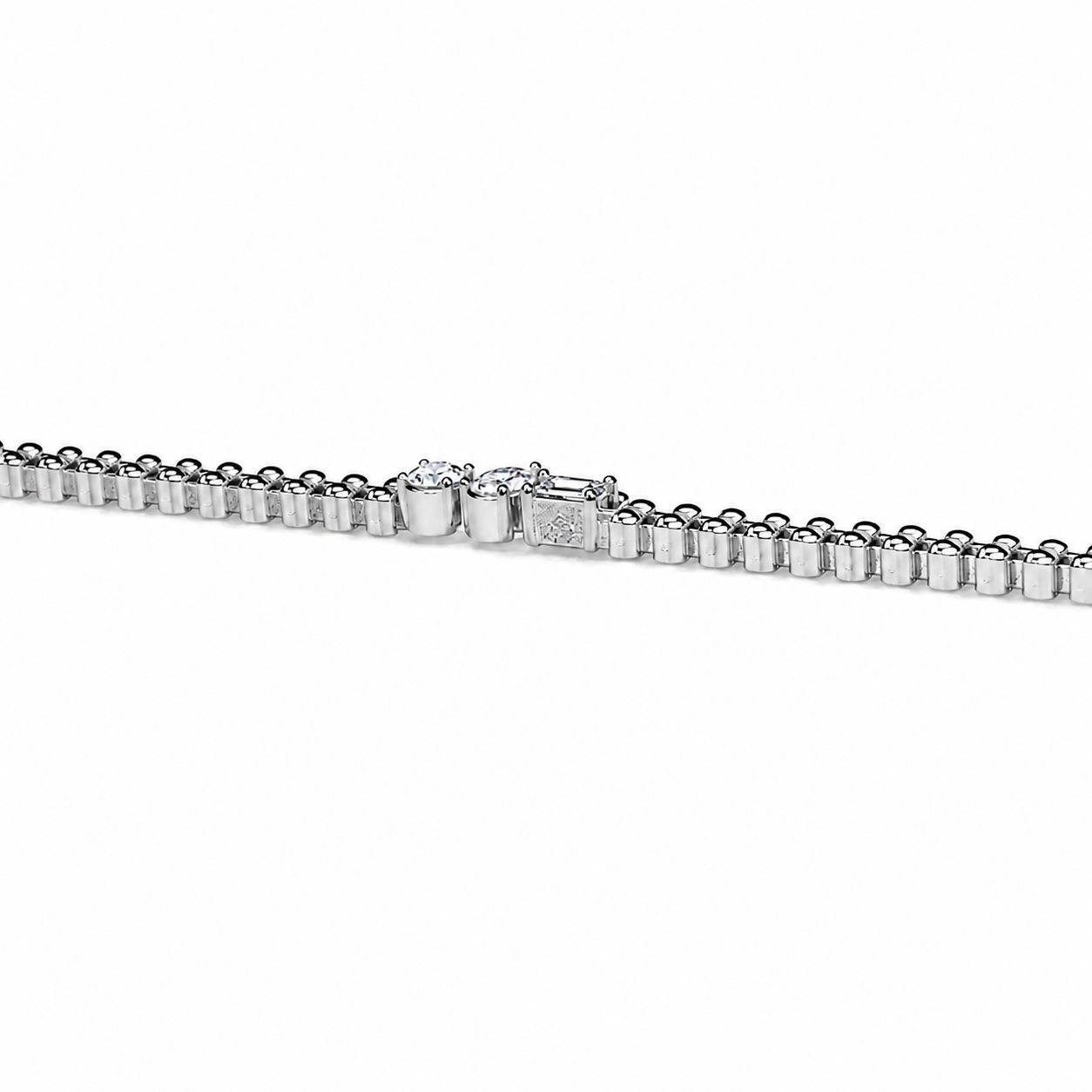 Multi Shape Diamond Trio Bracelet
