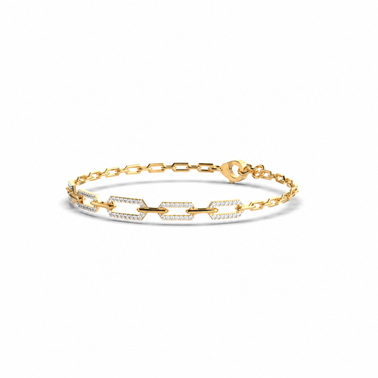 Linking In Love Diamond Bracelet