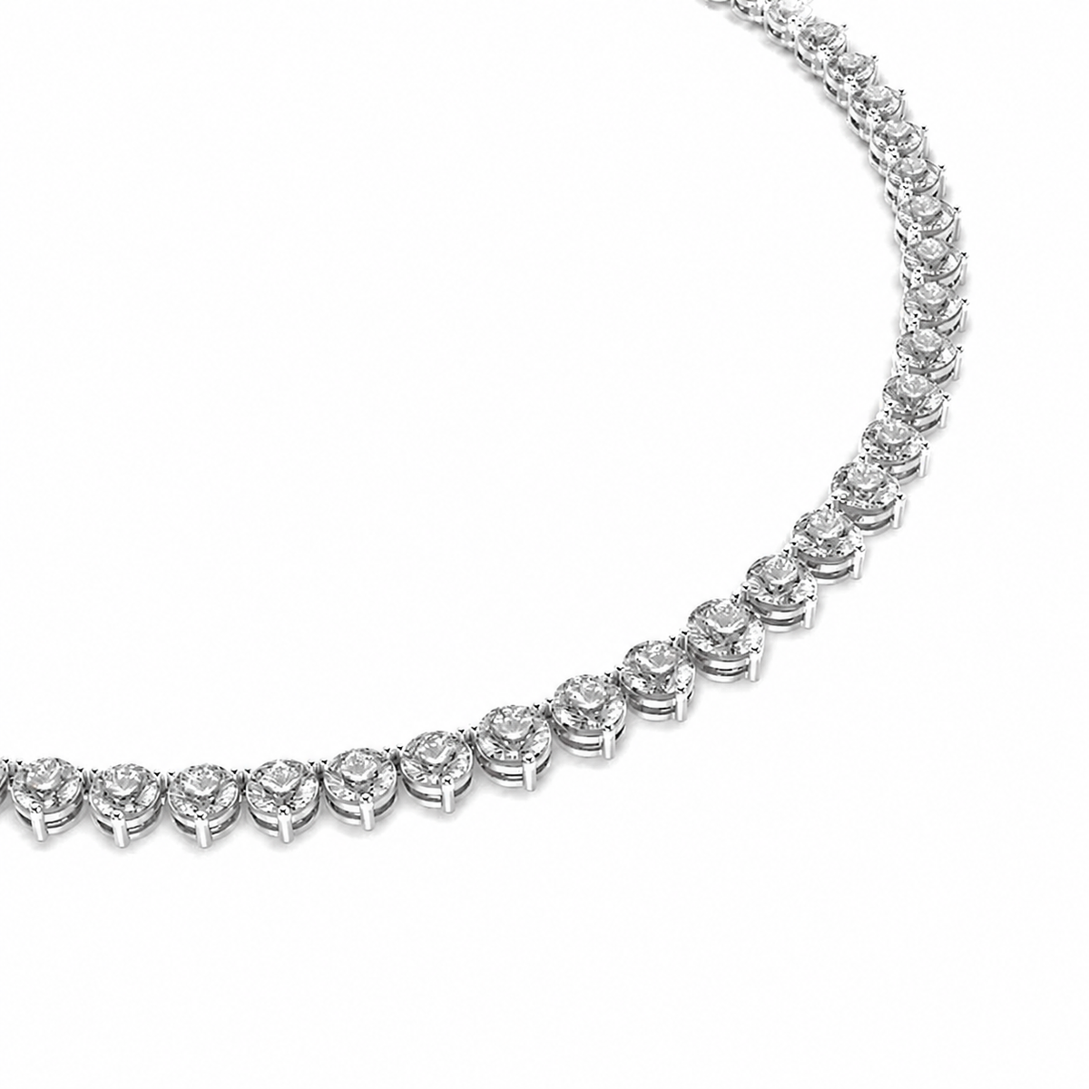 Paradise Glam Diamond Necklace For Women