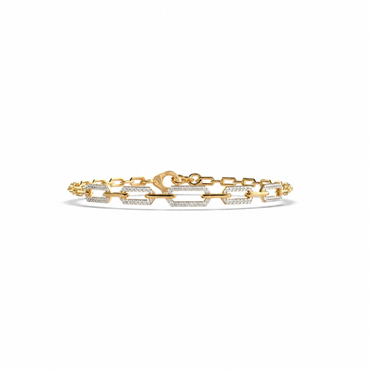Linking In Love Diamond Bracelet