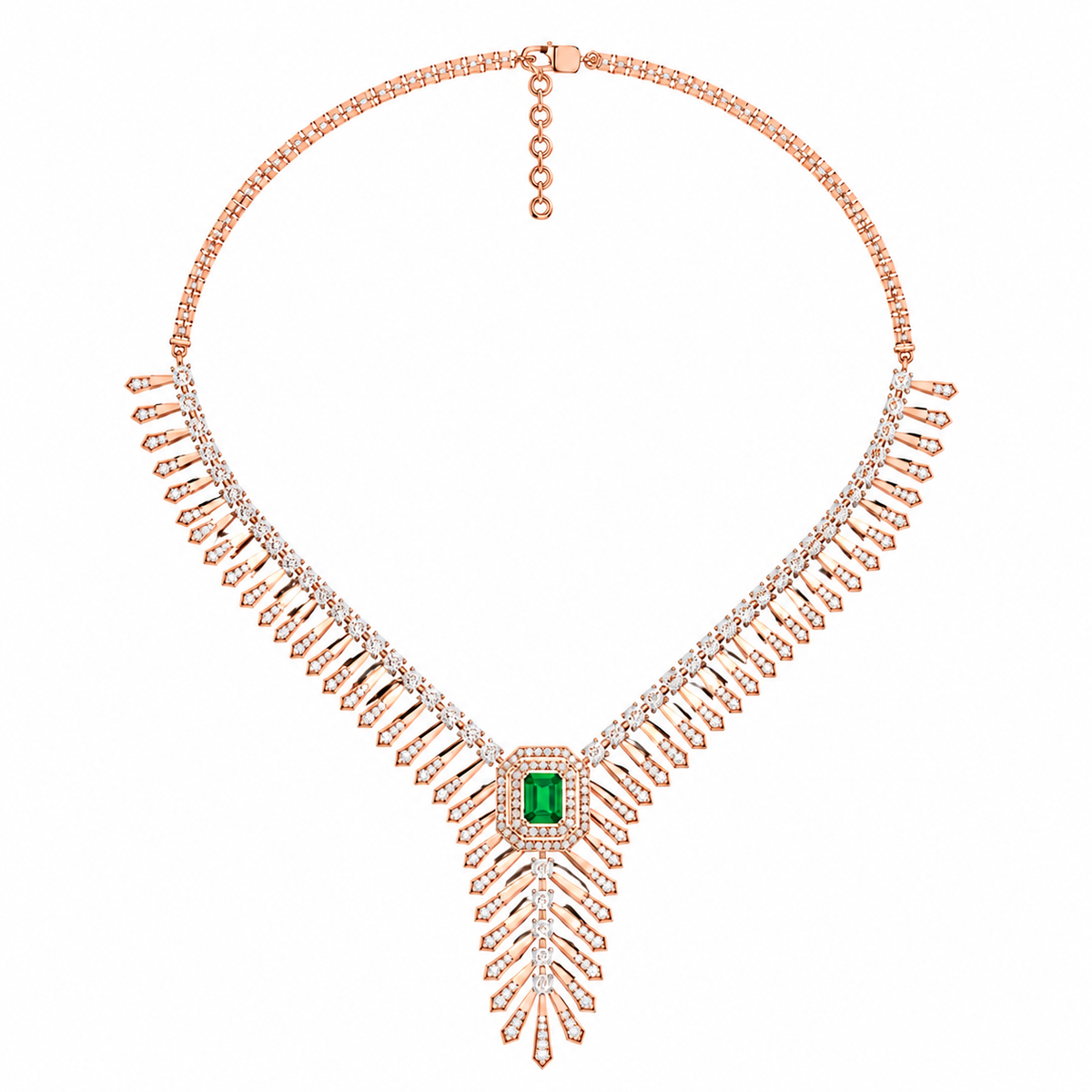Emerald Royale Radiance Necklace