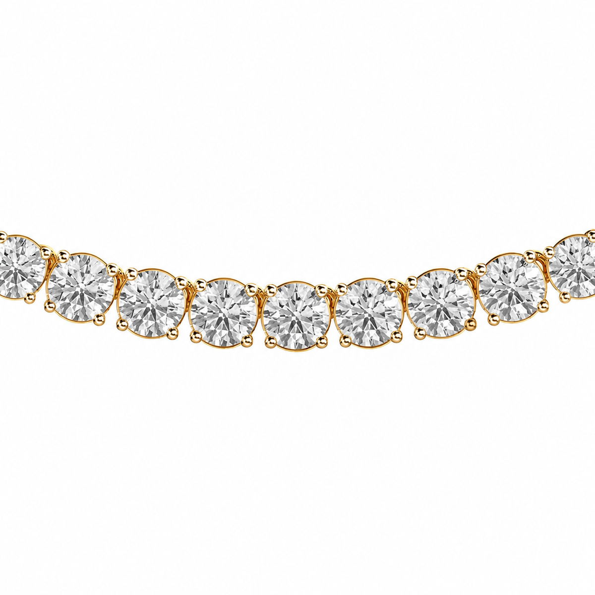 Romantic Aura Diamond Cluster Necklace