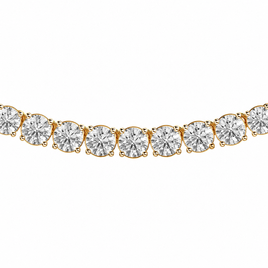 Romantic Aura Diamond Cluster Necklace