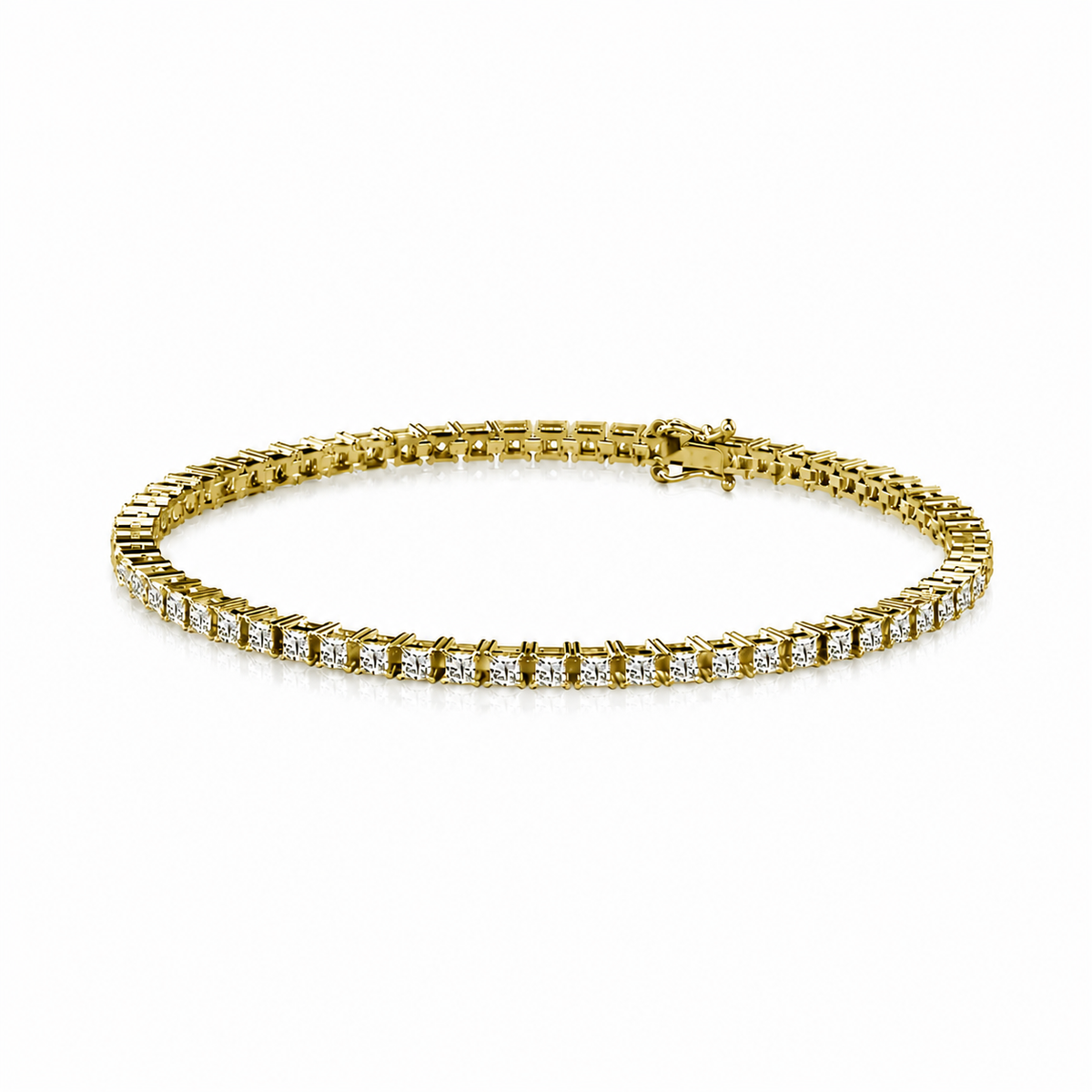 Princess Diamond Tennis Bracelet