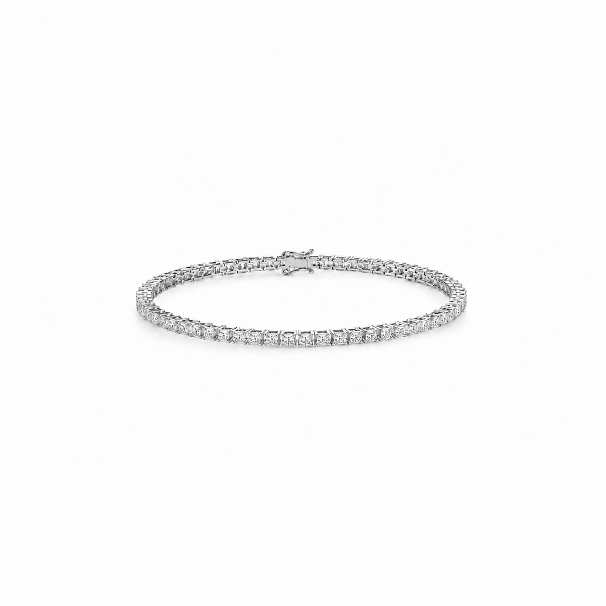 Princess Diamond Tennis Bracelet
