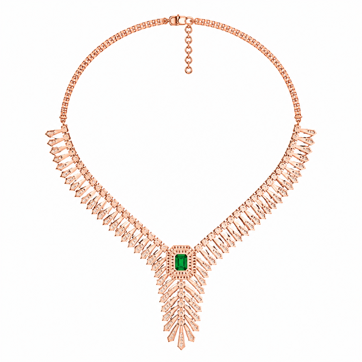 Emerald Royale Radiance Necklace