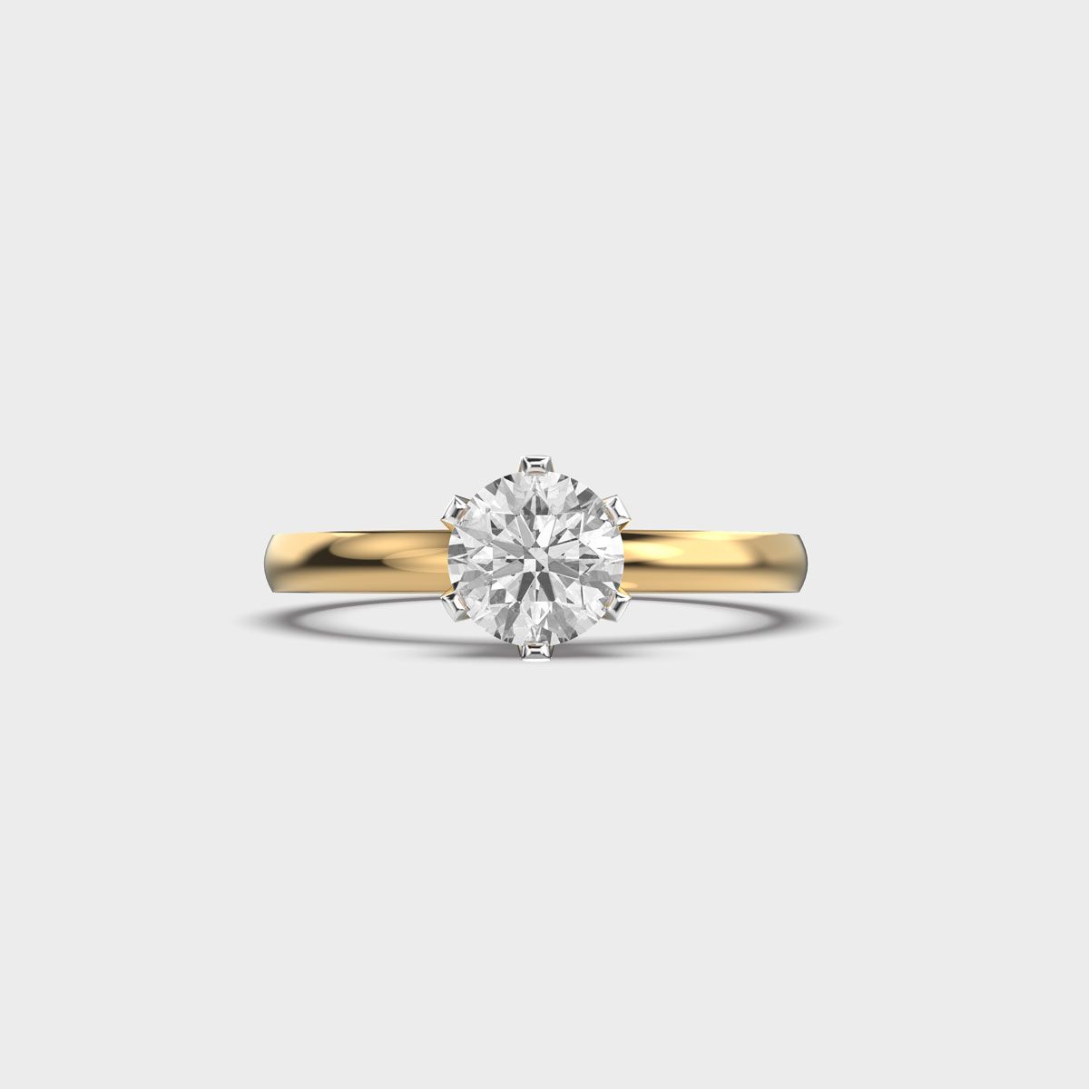 1.2 Carat Classic Solitaire Ring - View 1