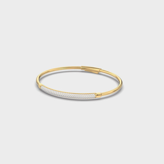 Pavé Bar Sleek Diamond Bracelet