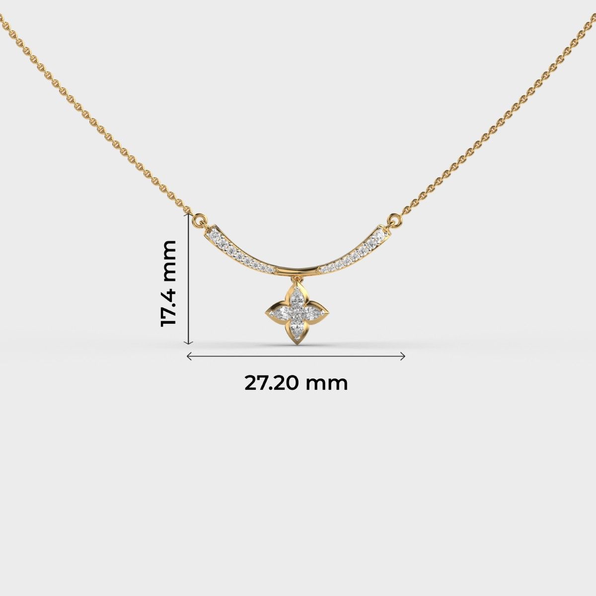 Dazzling Navira Diamond Necklace