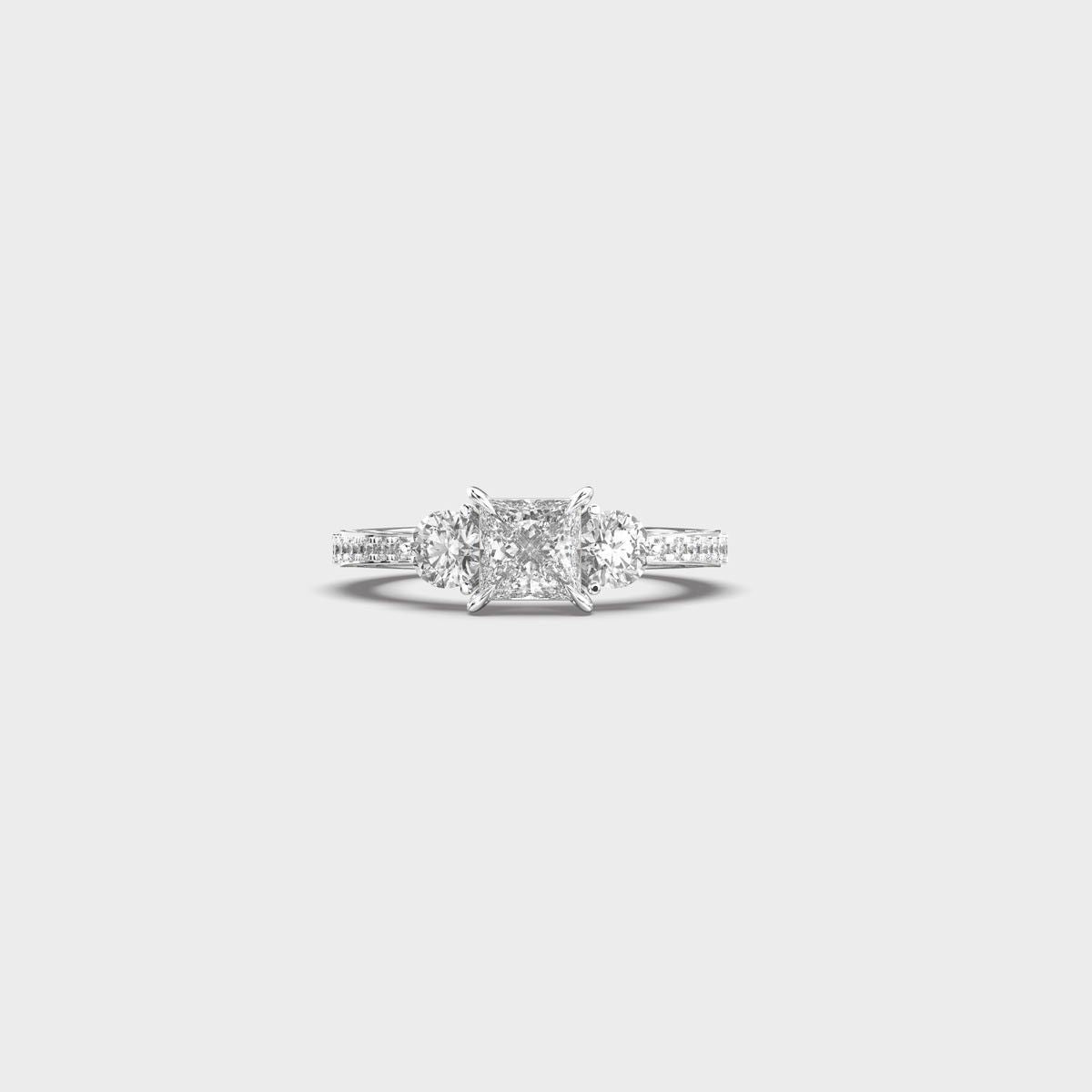 Radiant Diamond Ring - View 10