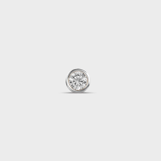 Slate Orb Diamond Stud for Men