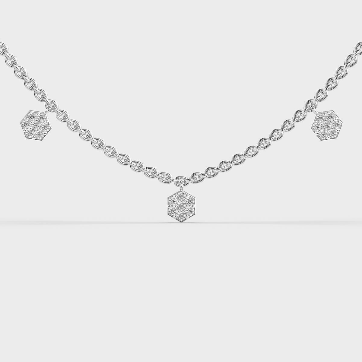 Tears Of The Moon Diamond Necklace