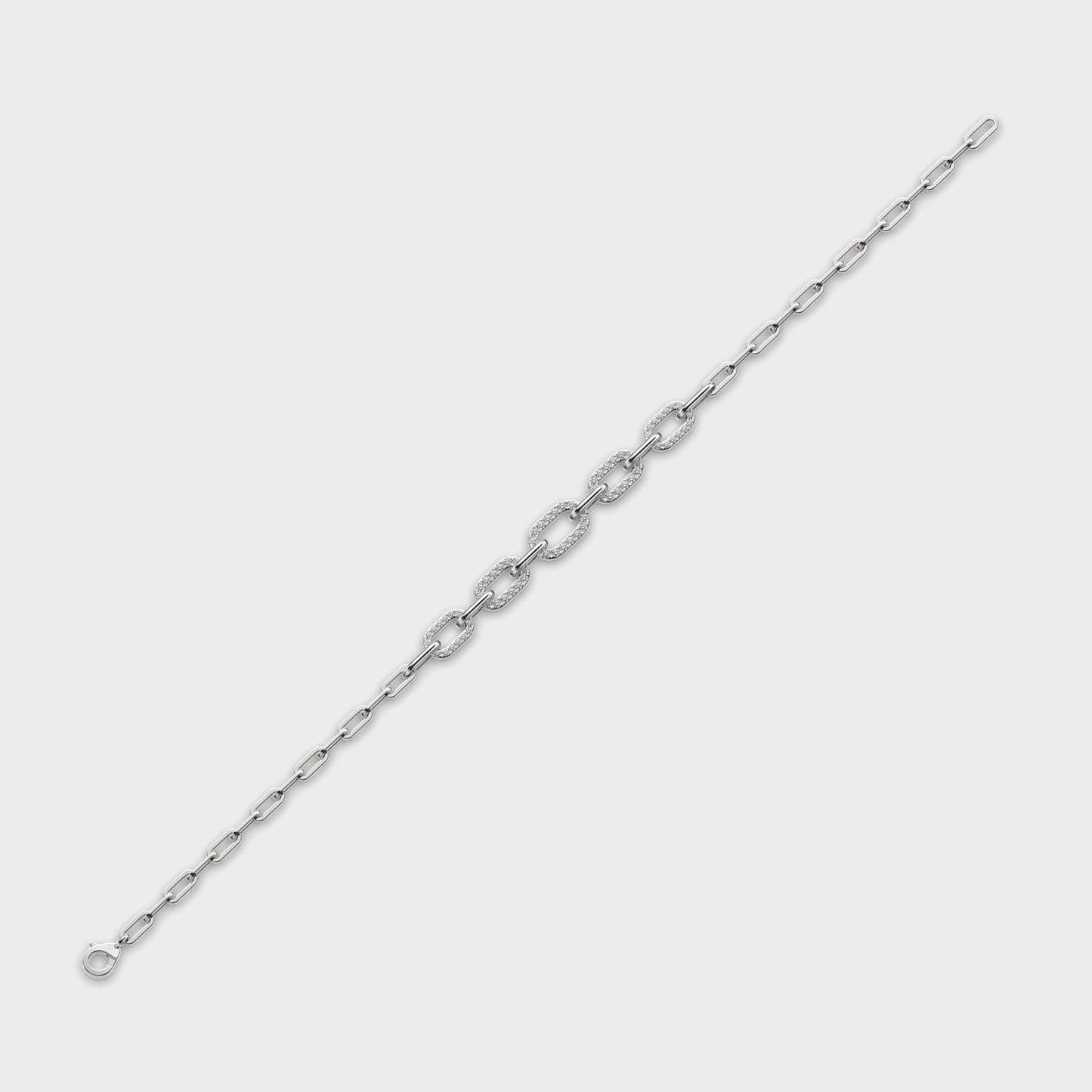 Pureline Link Line Diamond Bracelet