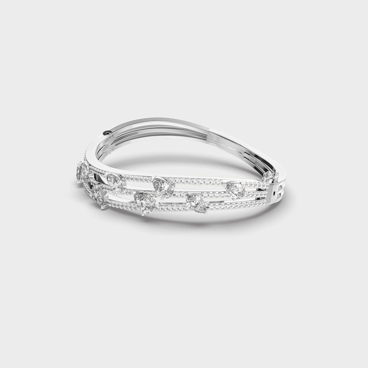 Aphrodites Weapon Diamond Cluster Bracelet