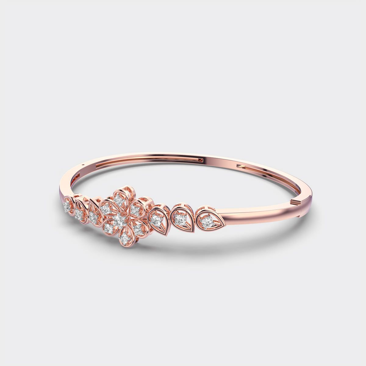 Kiss Me Blossom Diamond Bracelet