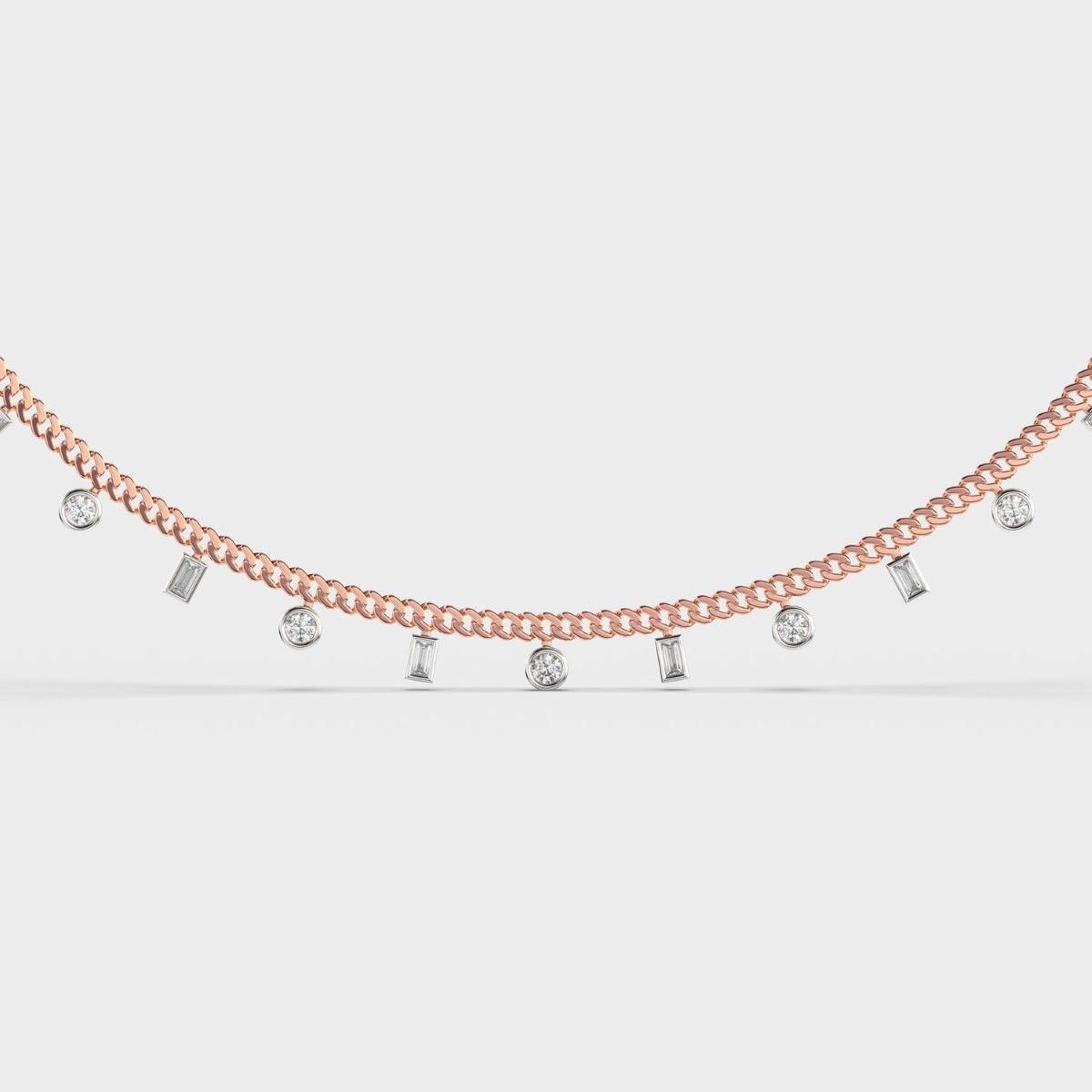 Minimal Elise Diamond Necklace