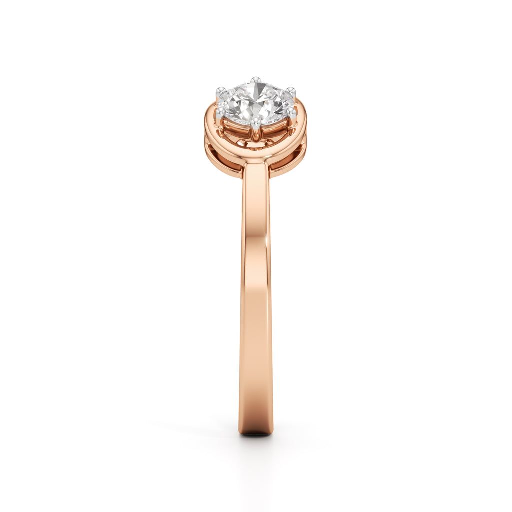 Eminence Solitaire Diamond Ring