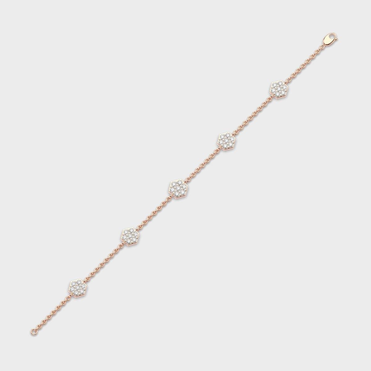 Soft Radiance Diamond Bracelet