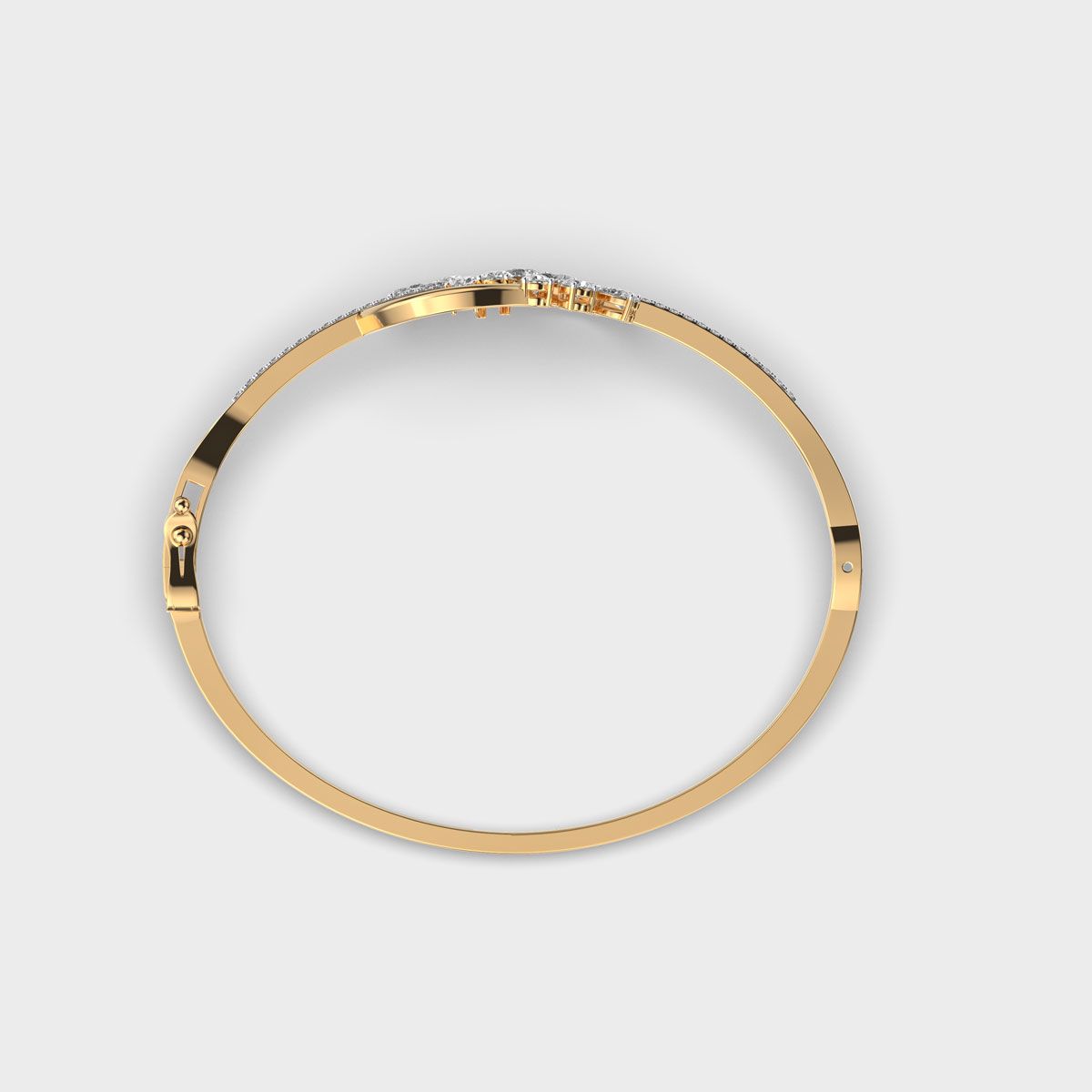 Peony Poise Diamond Bracelet